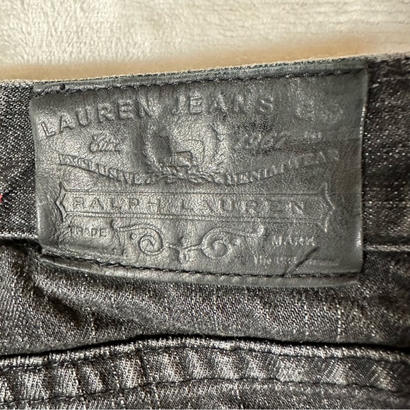 Ralph Lauren Jeans Women Size 4 Gray Denim Bootcut Cotton Blend EUC - Picture 11 of 14